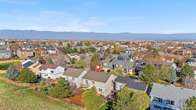 274 W Willowick Cir, Highlands Ranch, CO 80129 - aerial perspective of suburban area featuring a mountainous background