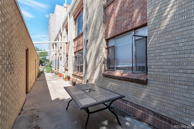 view of home's community with a patio