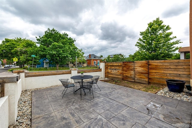 1803 E 36th Ave, Denver, CO 80205 - view of patio / terrace with outdoor dining space