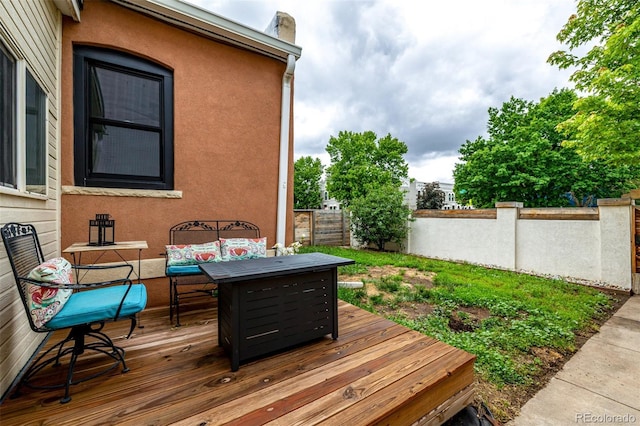 1803 E 36th Ave, Denver, CO 80205 - view of wooden terrace