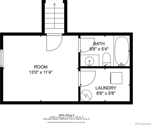 1803 E 36th Ave, Denver, CO 80205 - property floor plan