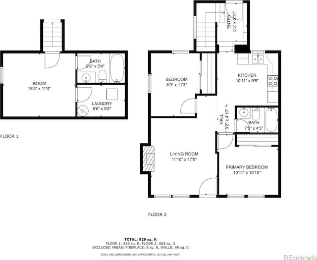1803 E 36th Ave, Denver, CO 80205 - property floor plan