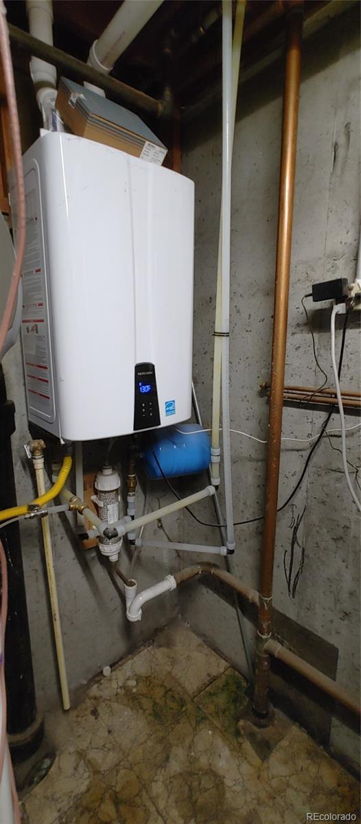 utilities with water heater