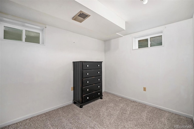 12175 W 68th Pl, Arvada, CO 80004 - below grade area with light carpet and baseboards
