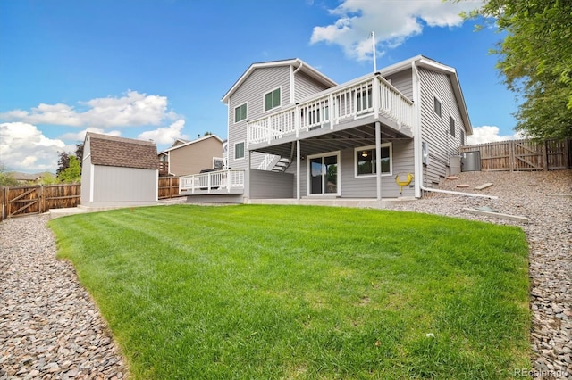 11131 Seton Pl, Westminster, CO 80031 - rear view of house featuring a deck and a gate