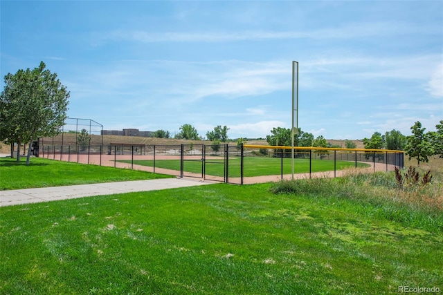 12665 Grove Ct, Broomfield, CO 80020 - view of yard with a tennis court