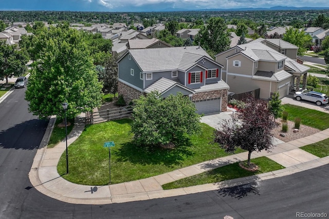 2452 S Andes Cir, Aurora, CO 80013 - aerial perspective of suburban area