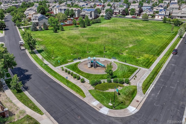 2452 S Andes Cir, Aurora, CO 80013 - aerial view of residential area featuring a community park