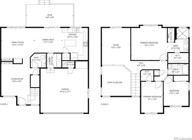 2452 S Andes Cir, Aurora, CO 80013 - view of property floor plan