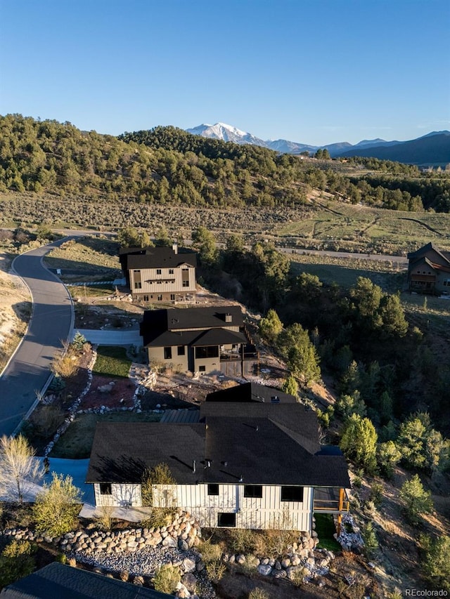 103 Paintbrush Way, Glenwood Springs, CO 81601 - view from above of property with a mountainous background