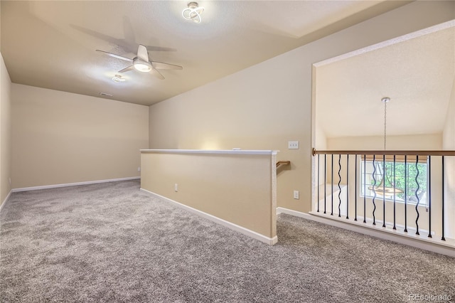 6727 W Yale Ave, Lakewood, CO 80227 - unfurnished room featuring ceiling fan, carpet, and baseboards
