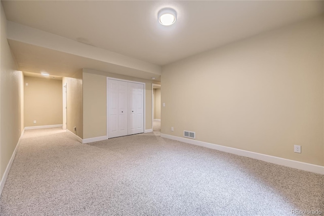 6727 W Yale Ave, Lakewood, CO 80227 - unfurnished bedroom with light carpet, baseboards, and a closet