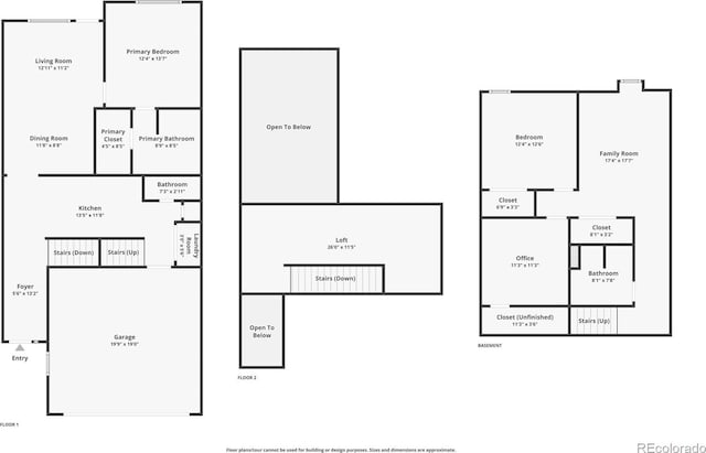 6727 W Yale Ave, Lakewood, CO 80227 - floor plan / room layout