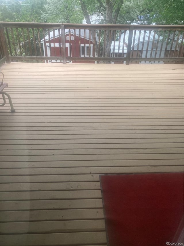 14751 E 24th Ave, Aurora, CO 80011 - view of wooden deck