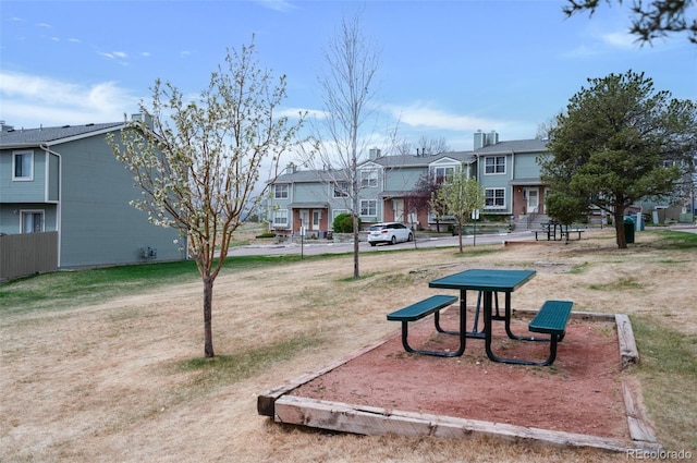 3831 Smoke Tree Dr, Colorado Springs, CO 80920 - view of home's community with a residential view and fence