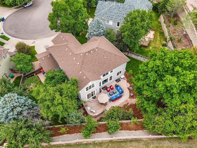 6105 W Long Dr, Littleton, CO 80123 - aerial view of property and surrounding area