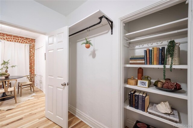 view of closet