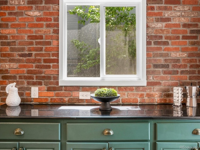 1423 Elizabeth St, Denver, CO 80206 - detailed view of brick wall
