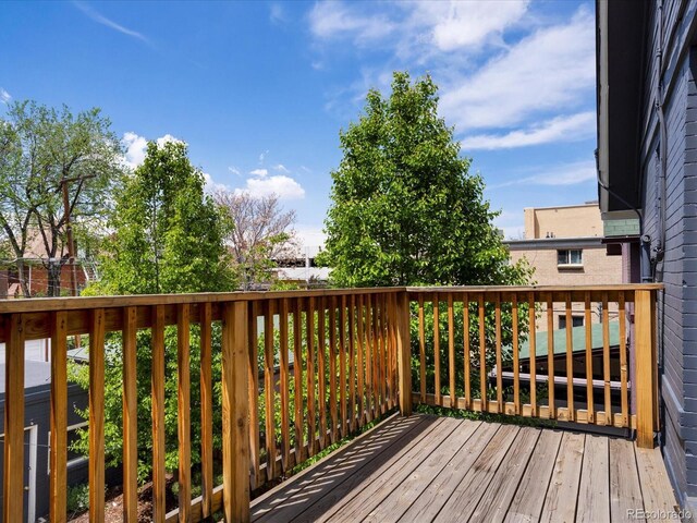 1423 Elizabeth St, Denver, CO 80206 - view of wooden terrace