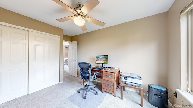 10517 Clermont Way, Thornton, CO 80233 - office with carpet flooring and baseboards