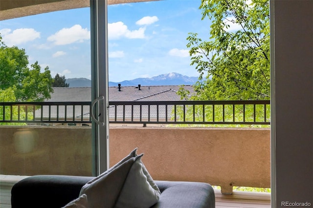 4323 Sammers Vw, Colorado Springs, CO 80917 - balcony with a mountain view