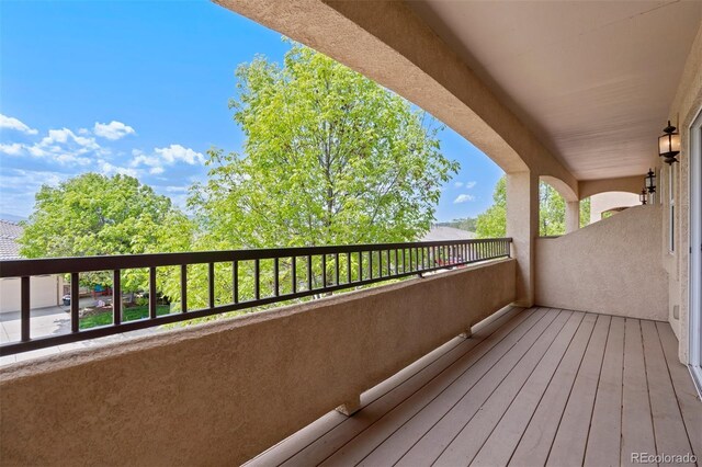 4323 Sammers Vw, Colorado Springs, CO 80917 - view of balcony