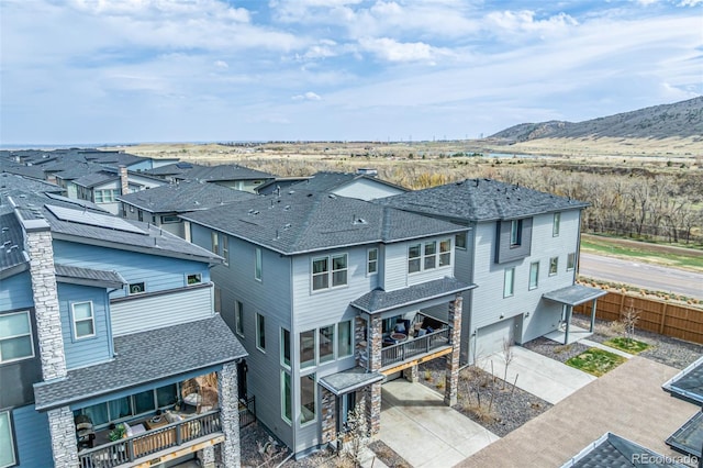 15774 W Girard Ave, Morrison, CO 80465 - aerial view featuring a mountain view and a residential view