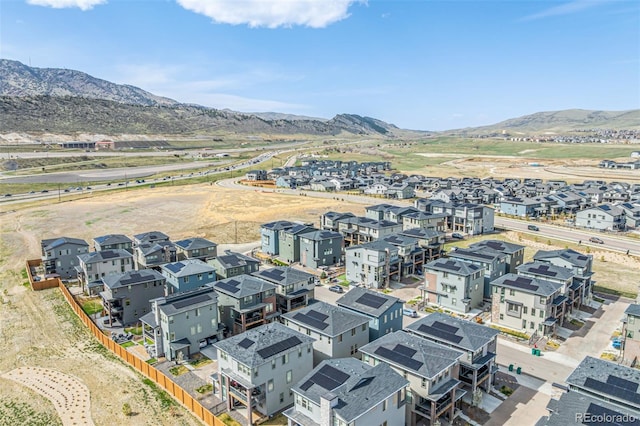 15774 W Girard Ave, Morrison, CO 80465 - bird's eye view with a residential view and a mountain view