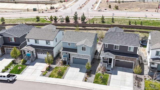 1933 Villageview Ln, Castle Rock, CO 80104 - aerial perspective of suburban area