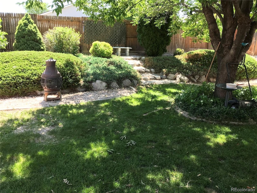 838 Edna Ln, Pueblo, CO 81005 - view of yard