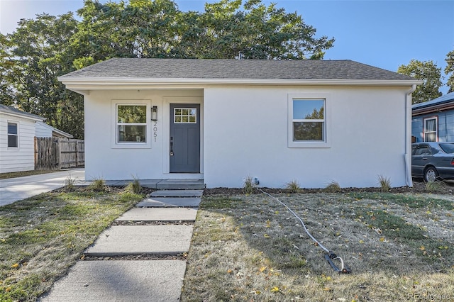 view of bungalow-style home