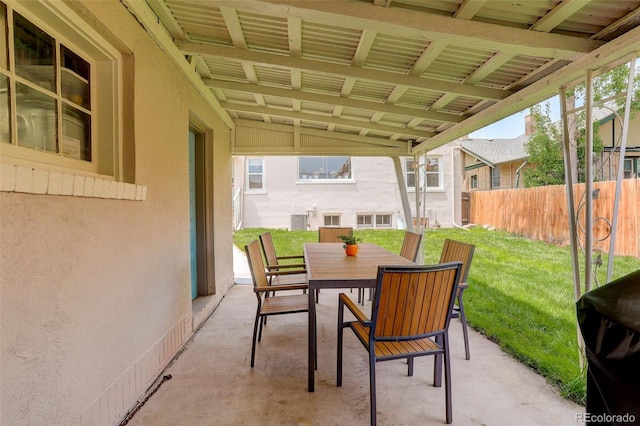 848 Harrison St, Denver, CO 80206 - view of patio / terrace featuring outdoor dining area