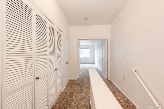 15955 E Geddes Dr Unit 55, Aurora, CO 80016 - corridor with carpet and baseboards