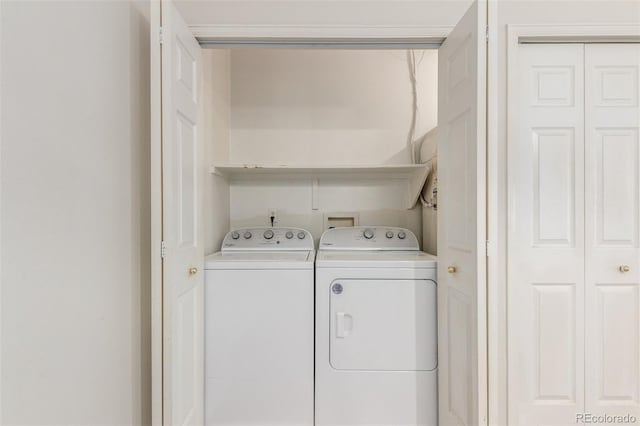 12931 Lafayette St Unit G, Thornton, CO 80241 - laundry room featuring washing machine and clothes dryer