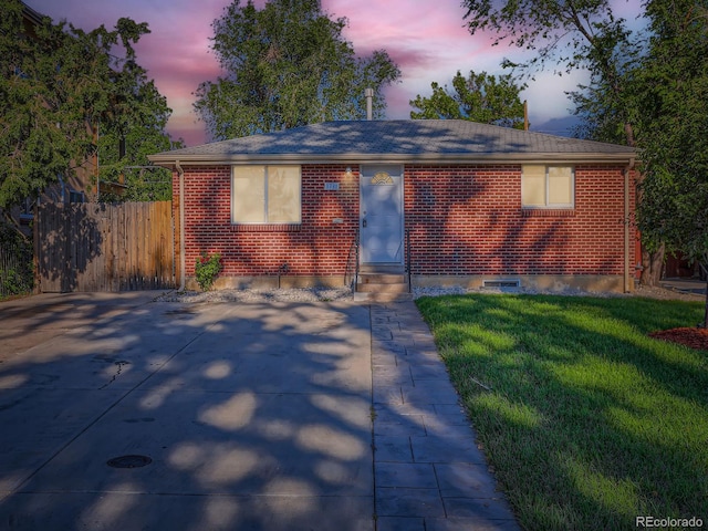 1731 Uinta St, Denver, CO 80220 - view of front of house featuring entry steps and brick siding