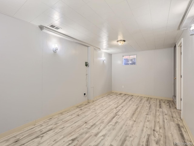 1731 Uinta St, Denver, CO 80220 - basement with light wood-style flooring