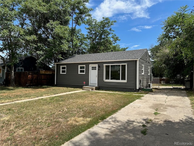 1780 Alton St, Aurora, CO 80010 - bungalow-style home featuring entry steps, driveway, and a shingled roof