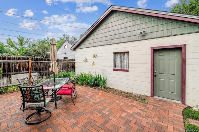 912 S Washington St, Denver, CO 80209 - view of patio featuring outdoor dining space