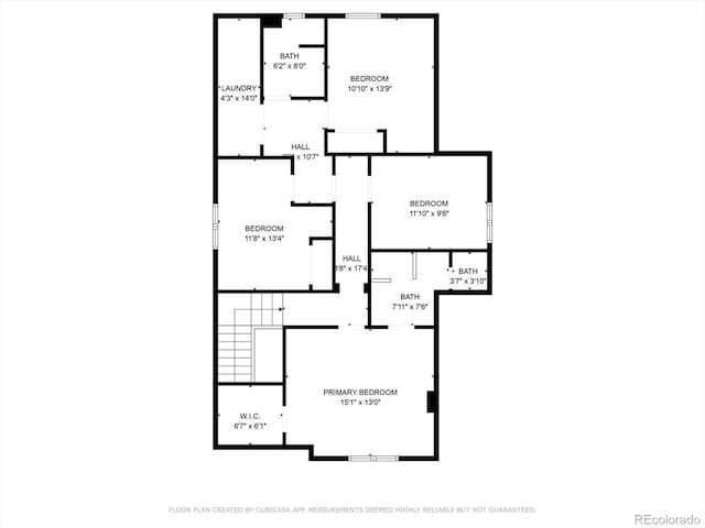 912 S Washington St, Denver, CO 80209 - view of property floor plan