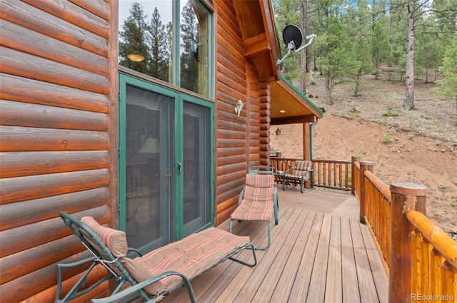 27264 Schuyler Gulch Rd, Pine, CO 80470 - view of deck