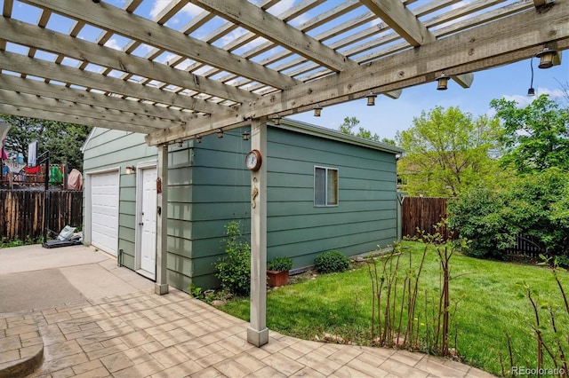 8625 W Dartmouth Pl, Lakewood, CO 80227 - view of patio with an outdoor structure
