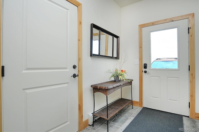 656 S Gunnison Ave, Buena Vista, CO 81211 - doorway to outside with baseboards