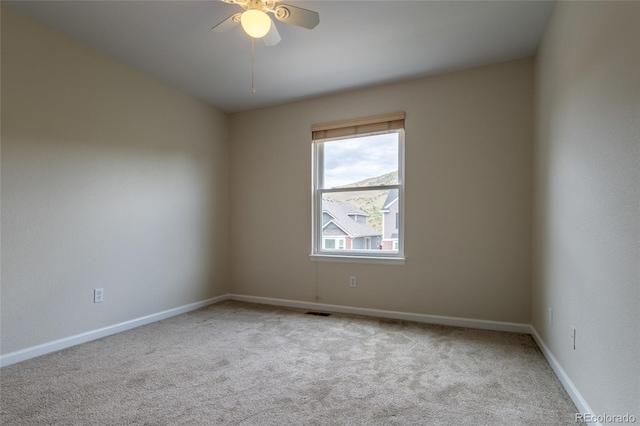14261 W Evans Cir, Lakewood, CO 80228 - carpeted spare room with baseboards and ceiling fan