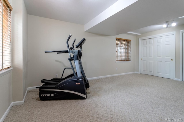 14261 W Evans Cir, Lakewood, CO 80228 - workout area with carpet flooring