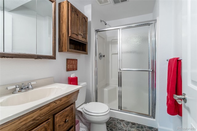 14261 W Evans Cir, Lakewood, CO 80228 - bathroom with a shower stall and vanity
