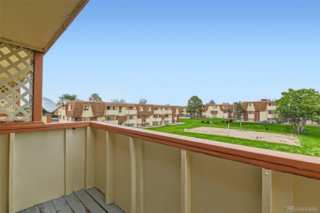 10211 Ura Ln Unit 1-308, Thornton, CO 80260 - balcony with a residential view