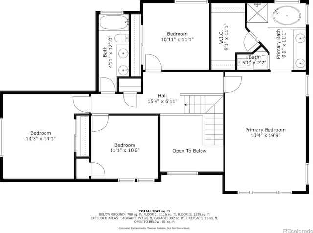 4228 Scenic Village Dr, Evergreen, CO 80439 - room layout
