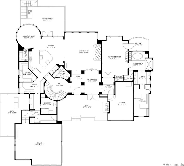 7208 Raphael Ln, Littleton, CO 80125 - room layout