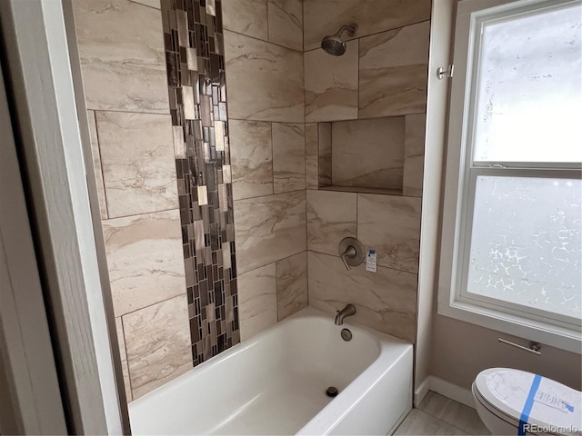 4875 Lowell Blvd, Denver, CO 80221 - full bathroom with bathtub / shower combination and toilet