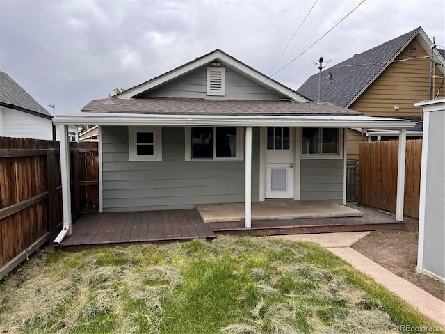 4875 Lowell Blvd, Denver, CO 80221 - rear view of property featuring a shingled roof